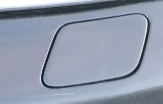 A4 8E B6 Kombi Avant Stoßstange vorne Kappe Abdeckung schwarz LY9B SWR links - Bild 1