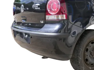 VW Polo 9N 9N3 Stoßstange Heckstoßstange hinten schwarz LC9Z - Bild 10