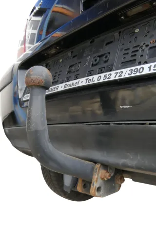 VW Golf 4 Limousine feste starre Anhängerkupplung mit Kabelbaum komplett - Bild 1