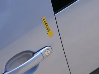 Skoda Roomster 5J Tür vorne links Fahrertür blau LF5Y (ohne Anbauteile) - Bild 6