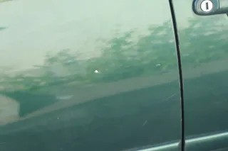 VW Golf 4 Bora Tür hinten rechts nur Kombi / Variant grün LC6M -ohne Anbautei - Bild 5