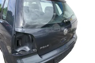 VW Polo 9N Fun Heckklappe Kofferraumklappe Klappe hinten Scheibe grau LC7V - Bild 8
