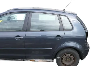 VW Polo 9N 9N3 Tür hinten links 4/5-Türer grau LC7V - ohne Anbauteile - Bild 1