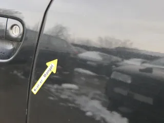 Audi A6 4B C5 Tür Türblatt hinten links nur Türblatt schwarz LZ9W -ohneAnbauteil - Bild 14