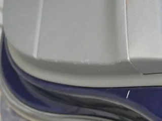 1x VW Polo 9N 9N3 Türverkleidung Verkleidung Tür hinten rechts 4/5-Türer dunkel - Bild 4
