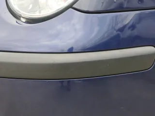 VW Polo 9N Stoßstange Frontstoßstange vorne blau LB5N - Bild 6