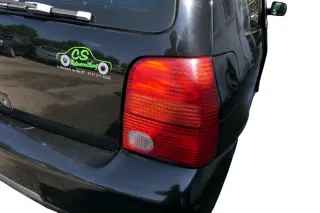 VW Lupo Stoßstange hinten Heckstoßstange Stoßfänger schwarz L041 - Bild 4
