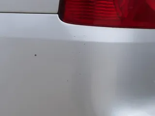 VW Touran 1T Stoßstange hinten Heckstoßstange Stoßfänger silber LA7W - Bild 12