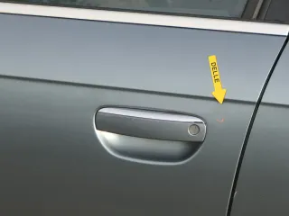 Audi A6 4F C6 Tür Türblatt +Rahmen vorne links Fahrertür grau LY7E -Allroad - Bild 3