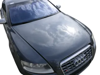 Audi A6 4F Motorhaube Klappe vorn (bis ca. Anfang Bj. 2011) grau LZ7S - Bild 2