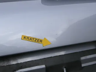 Audi A3 8P 2/3-Türer Heckklappe Klappe hinten grau LY7J 2/3-Türer Scheibe - Bild 5