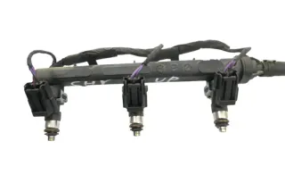 VW Up Mii Einspritzdüse Düse 04C906031D 04C133317E Einspritzleiste CHYA - Bild 1
