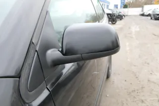 VW Polo 9N elektrischer Spiegel Außenspiegel links vorne schwarz LC9Z - Bild 1