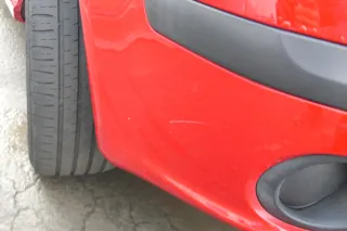 Skoda Fabia 6Y Stoßstange Stoßfänger vorne rot LF3K 2004-2008 - Facelift - Bild 7