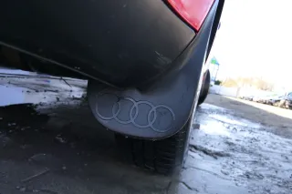 Audi A4 B5 Limousine Stoßstange hinten Heckstoßstange LY3H rot  biscaBj99 - Bild 4