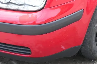 VW Golf 4 1J Stoßstange vorne Stoßfänger vorn rot LY3D - Bild 6