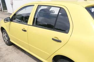 Skoda Fabia 6Y Limousine Schrägheck Tür hinten links gelb LF1R - Bild 4