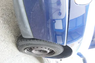 Ibiza 6K Cordoba Vario Stoßstange Frontstoßstange vorne blau LA5EGrill - Bild 2