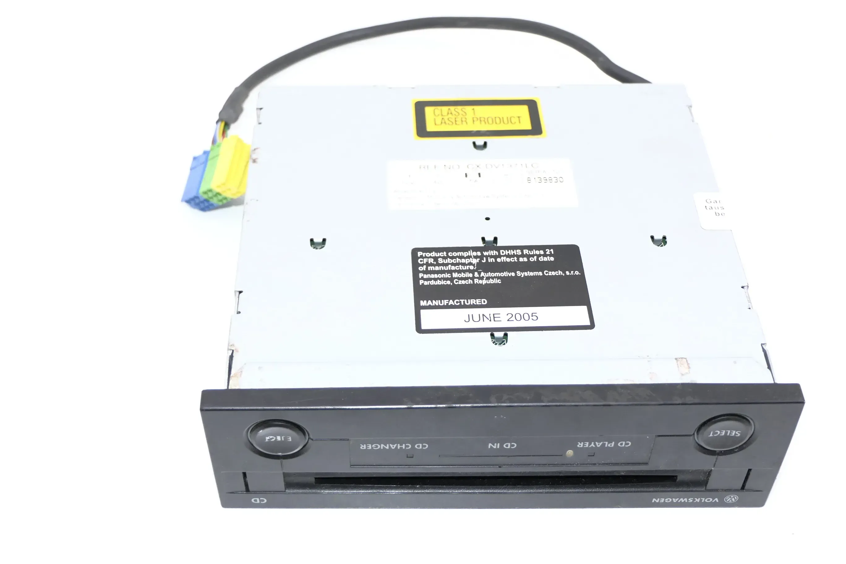 VW Golf 4 Bora CD Player 1J0035119D original - Bild 1