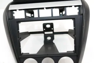 VW Fox 5Z Mittelkonsole Verkleidung um Radio schwarz 5Z0858061A - Bild 2