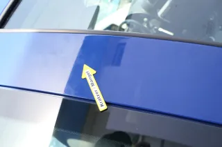 VW Fox 5Z Tür vorne rechts Beifahrertür blau LL5M - Bild 8