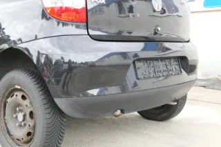 VW Fox 5Z Stoßstange hinten Stoßfänger schwarz LC9Z uni Heckstoßstange - Bild 4