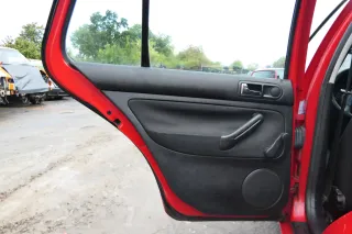 1x VW Golf 4 1J Limousine Türverkleidung Verkleidung Tür hinten links schwarz - Bild 1