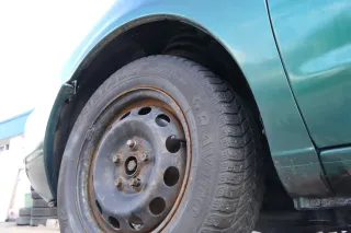 VW Sharan Kotflügel links vorne grün LC6P bis ca. Ende 1999 passend - Bild 2