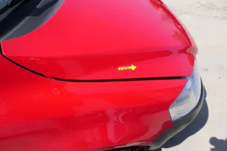 VW Fox 5Z Motorhaube Klappe vorn vorne rot LY3D Haube - Bild 2