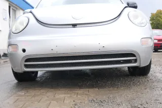 VW New Beetle 9C Stoßstange vorne Stoßfänger vorn silber grau LG9R - Bild 1