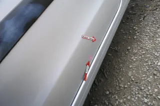 VW Polo 9N 9N3 Tür vorne links Fahrertür 2/3-Türer silber LA7W -ohne Anbauteile - Bild 6