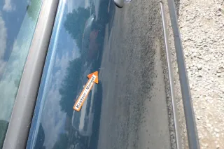 VW Golf 4 Bora Tür vorne links Fahrertür 4/5-Türer Kombi Variant grün LC6X - Bild 5