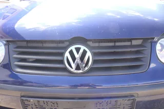 VW Polo 9N Stoßstange Frontstoßstange vorne blau LB5N - Bild 7