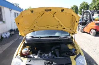VW Fox 5Z Motorhaube Klappe vorn vorne gelb LY1C Haube - Bild 2