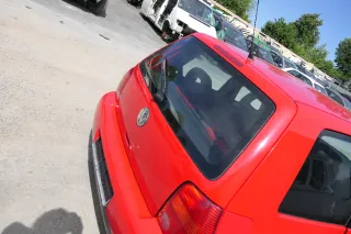 VW Lupo 6X Heckklappe Klappe Kofferraumklappe Scheibe rot LP3G - Bild 3