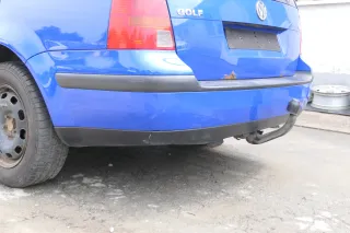 VW Golf 4 Kombi Avant Stoßstange hinten Heckstoßstange Stoßfänger LW5Z blau - Bild 5