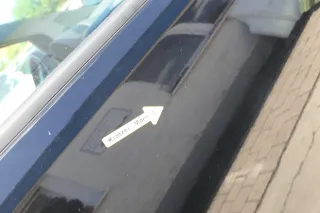 VW Fox 5Z Tür vorne rechts Beifahrertür schwarz L041 - Bild 4