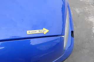 VW Golf 4 Motorhaube Haube Klappe vorne blau LW5Z - Bild 3