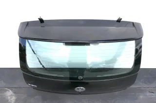 VW Fox 5Z Heckklappe Kofferraumklappe Klappe hinten mit Scheibe schwarz L041 - Bild 5