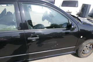 Skdoa Fabia 6Y Kombi + Limousine Tür vorne rechts Beifahrertür schwarz LF9R - Bild 1