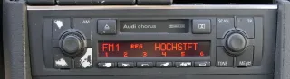 Audi A4 8E Radio Audi Kasette Original chorus mit Code - Bild 1