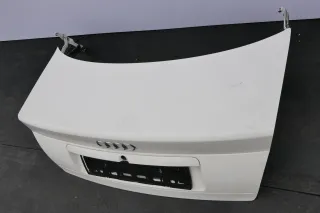 Audi A4 B5 Heckklappe hinten Klappe Kofferraumklappe Limousine weiß LY9G - Bild 3