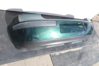 VW Golf 4 Limousine Stoßstange hinten Heckstoßstange Stoßfänger grün LC6M bright - Bild 7