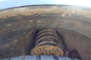 VW Polo 9N3 Kotflügel vorne links schwarz L041 - Bild 5