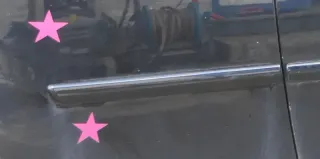 Lupo NUR Zierleiste Leiste Abdeckung rechts hinten - schwarz L041 - Bild 2