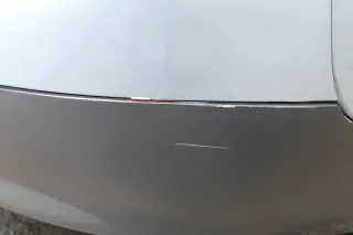 Audi A4 8E B6 Limousine Stoßstange hinten mit Spoiler blau LY7R - Bild 4
