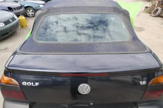 VW Golf 4 1E Cabrio Heckklappe Kofferraumklappe hinten Klappe blau LC5H - Bild 1