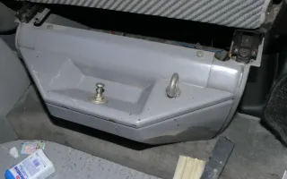 T4 für Sitz hinten links/rechts 1. Reihe Rücksitz Multivan Halterung / Konsole - Bild 1