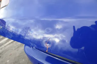 Ibiza 6L Heckklappe Klappe hinten Kofferraumklappe blau LS5G ohne Spoiler - Bild 4