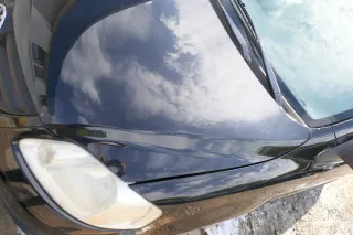 VW Fox 5Z Motorhaube Klappe vorn vorne schwarz LC9Z Haube - Bild 3
